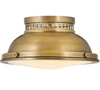 Elstead Lighting Amelia lámpara de techo 2x40 W latón HK-AMELIA-F-M-HB