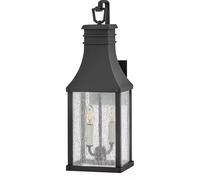 Elstead Lighting Beacon Hill lámpara de pared para exteriores 2x40 W negro HK-BEACON-HILL-M-MB