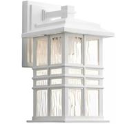 Elstead Lighting Beacon Square lámpara de pared para exteriores 1x60 W blanco KL-BEACON-SQUARE-S-WHT