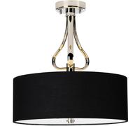 Elstead Lighting Falmouth lámpara colgante 3x3 W negro-cromo BATH-FALMOUTH-SF-PC