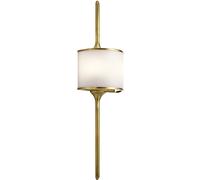 Elstead Lighting Mona lámpara de pared 2x3 W latón KL-MONA-L-NBR