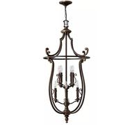 Elstead Lighting Plymouth lámpara colgante x60 W marrón HK-PLYMOUTH8-P