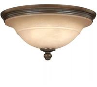 Elstead Lighting Plymouth plafón 3x60 W marrón HK-PLYMOUTH-F