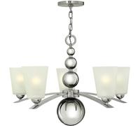 Elstead Lighting Zelda lámpara colgante 5x60 W níquel HK-ZELDA5-PN