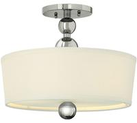Elstead Lighting Zelda lámpara de techo 3x60 W níquel HK-ZELDA-SF-PN