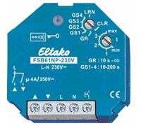 ELTAKO FSB61NP-230V: Actuador de radio, interruptor de grupo para corriente, montaje empotrado, 1+1 contactos de cierre, 10A, 250V AC