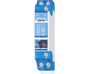 Eltako s12-110-12v dc - Telerruptor electromecanico s12-110-12v corriente continua