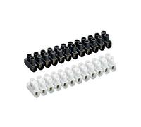 ELTE Regleta de bornes de conexión negra 12p 1.0-4mm2 Paquete de 10 - 88166865