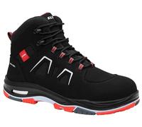 ELTEN Alan XXTP Black-Red Mid ESD S3S, Zapato Industrial Unisex Adulto, Negro, 41 EU