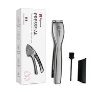 Elyrona - Prensa Ajos Profesional - Machacador de Ajos & Picador de Ajos Manual - Utensilios de Cocina - Garlic Press - Machacador de Patatas - Aplasta Ajos - Prensador de Ajos