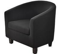 ELYSYSRL Funda de Sillón Chesterfield 2 Piezas, Cubre Sofá de 1 Plaza Elásticas Lavable Antideslizantes, Fundas Protector de Butaca para Contador, Dormitorio(Color 30)