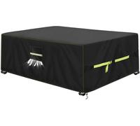 Elzusha - Funda para muebles de jardín resistente al invierno, 180x122x74 cm