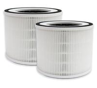 Elzusha - Paquete de 2 filtros de repuesto H13 HEPA para purificadores de aire compactos