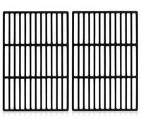 Elzusha - Rejilla de hierro fundido esmaltada, 2 unidades, de 27,5 x 41,5 cm, para barbacoas de gas