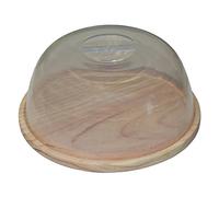 EM Home - Quesera de madera con tapa de 18 cm