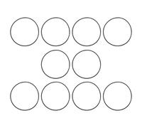 eMagTech 10 anillos de sellado de goma, junta tórica de goma, pieza de repuesto P6664ASS16 P6664 compatible con sistemas de filtro de arena Bestway Flowclear 58397 58634 58515