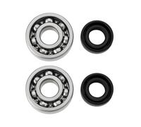 eMagTech 2 Juego Cojinetes de Cigüeñal Y Sellos de Eje Compatible con Stihl BG56 BG66 BG86 SH56 SH85 SH86 Reconstrucción Del Sello Del Cojinete Principal 9503 003 0246