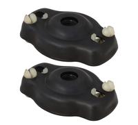 eMagTech 2 soportes de arranque para cortacésped compatible con Stihl FS38 FS40 FS55 FS56RC FS70 4140 190 2010, color negro, 50 x 23,5 x 7 mm