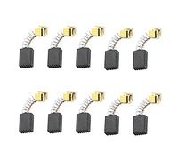 eMagTech 5 Pares de Escobillas de Carbón Compatible con Makita HP1631 HP1631K GV5000 191998-3 CB85 CB57 CB64 5x8x11mm Repuesto de Herramientas Eléctricas