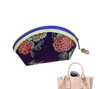 Embroidered Coin Pouch - Chinese Style Zipper Coin Wallet