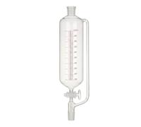 Embudo Graduado Igualación Presión Vidrio Borosilicato Llave Lab-1000mL 24/29#