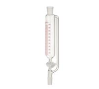 Embudo Graduado Igualación Presión Vidrio Borosilicato Llave Lab-100mL 19/26#