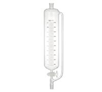 Embudo Graduado Igualación Presión Vidrio Borosilicato Llave Lab-2000mL 29/32#