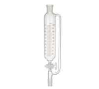 Embudo Graduado Igualación Presión Vidrio Borosilicato Llave Lab-250mL 19/26#
