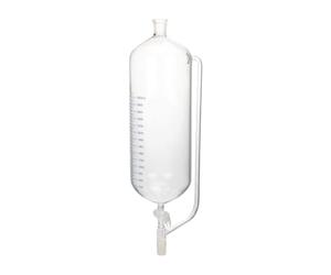 Embudo Graduado Igualación Presión Vidrio Borosilicato Llave Lab-3000mL 24/29#