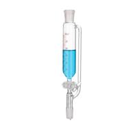 Embudo Graduado Igualación Presión Vidrio Borosilicato Llave Lab-60mL 24/29#