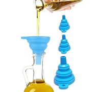 Embudo para botellas de agua | 4 Piezas Anti- Alimentos Lavavajillas | Set De Embudos Ahorro De Espacio - Para Embotellado Relleno Cocina Casa Restaurante Camping