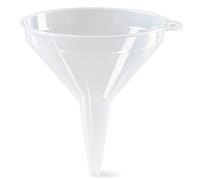 Embudo plastico 16 cm transparente