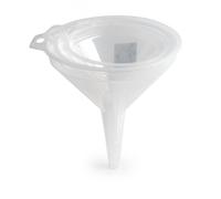 Embudos transparentes 12+14+16 cm lote 3
