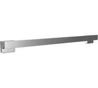 EMCO Cue - Toallero de baño montado en la Pared de 600 mm, toallero de Metal para Toallas de Mano y baño, Cromado