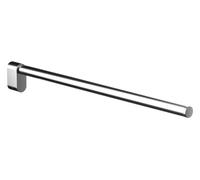 EMCO Flow - Toallero de Pared de un Solo Brazo, Barra rígida de Metal, toallero de baño, Cromado