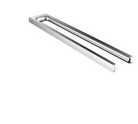 Emco Trend toallero Cromo, toallero de 2 Brazos, Fijo, a la Pared Montaje, Longitud 430 mm - 02500146