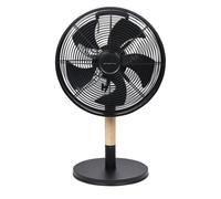 Emerio Ventilador de Mesa Fn114499.2, 30 cm, 35W, Oscilante, Negro Madera