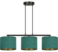 Emibig Hilde lámpara colgante 1x15 W negro-verde-oro 1051/3