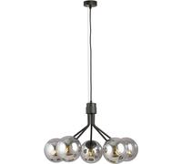 Emibig Nova lámpara colgante 5x10 W negro-grafito 1140/5