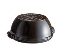 Emile Henry EH799507 - Juego de Pan para casa, cerámica, 32, 5 x 30 x 15 cm, Color Negro
