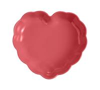 Emile Henry Molde para tartas Madeleine de corazones, cerámica rosa 26,5 cm