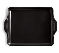 Emile Henry: Molde para pan de focaccia.Material: Carbón vegetal