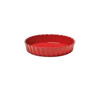 EMILE HENRY Molde para tarta de 28 cm (Rojo oscuro) rojo oscuro