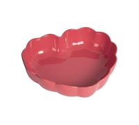 Emile Henry - Molde para tarta de corazón, cerámica, color rosa