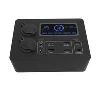 Eminchu DC12V Apto para Mini Power Box, Cargador Multidispositivo Portátil Compacto para Camping, Pesca, Uso de Emergencia, Diseño Ligero