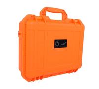 Eminchu Estuche Rígido, Caja de Almacenamiento Resistente a la Intemperie de 16.93x13.39x4.72in, Caja de Herramientas con Tapa Abatible a Prueba de Golpes con Hebilla de Bloqueo, Ideal para Mini