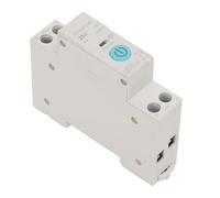 Eminchu Interruptor de relé Inteligente, Mini Disyuntor Inteligente WIFI 230 V para Automatización del Hogar, Control Remoto, Temporización, Cuenta Regresiva, Monitoreo en Tiempo Real con Pantalla