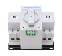 Eminchu Interruptor de Transferencia Automática de Doble Potencia Interruptor Automático Eficiente y Compacto para Uso Residencial e Industrial 230 V 63 A