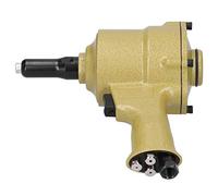 Eminchu Remachadora de Aire Neumática, Potente Herramienta Eficiente para Remachar Clavos de Aluminio y Acero, Tamaño de 2,4-4,8 Mm (Estilo Estadounidense)