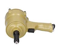 Eminchu Remachadora de Aire Neumática, Potente Herramienta Eficiente para Remachar Clavos de Aluminio y Acero, Tamaño de 2,4-4,8 Mm (Estilo japones)